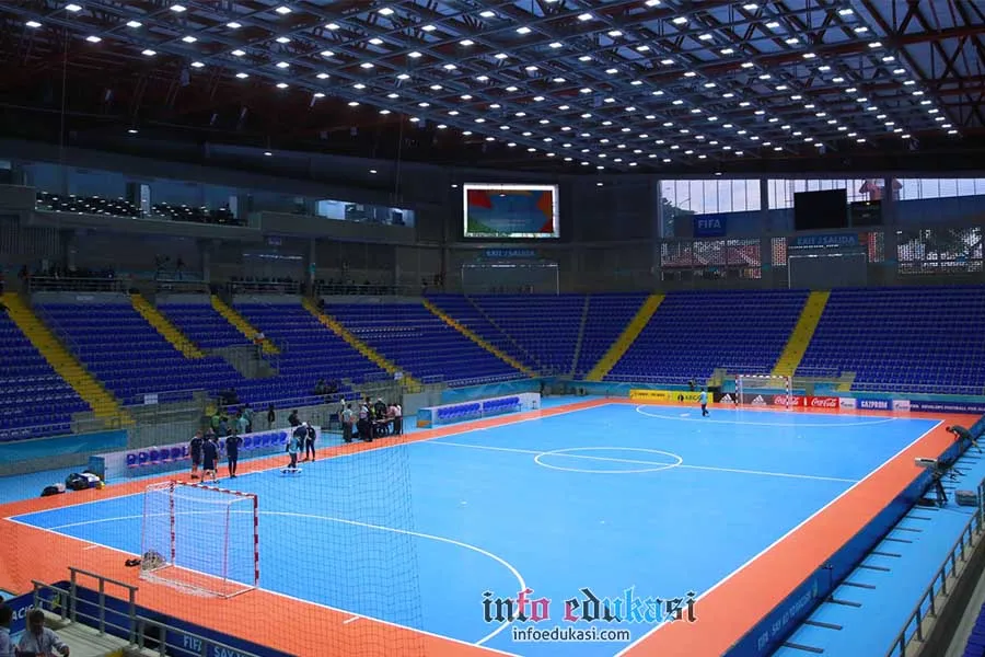 Contoh Gambar Lapangan Futsal Indoor (Dalam Ruangan)